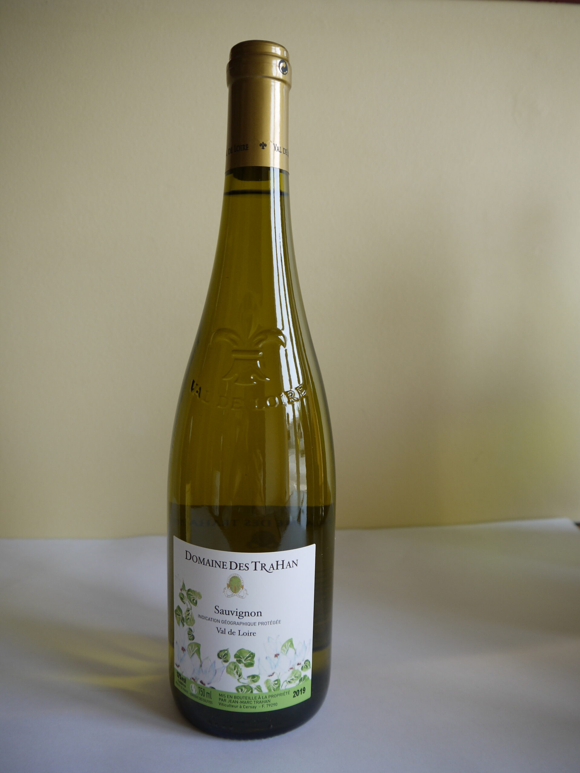 Vin blanc Sauvignon IGP Val de Loire